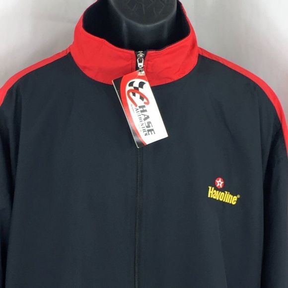 Chase Authentics NASCAR Mens Jacket Chip Ganassi Car Havoline Full Zip Size XXL - Picture 4 of 14